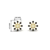 Load image into Gallery viewer, floral-halo-black-diamond-earring-jackets-for-1-carat-studs-in-yellow-gold-fdear894gblackangle2-1.00ct-nl-yg-hw?v=1762512696