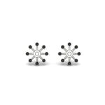 Load image into Gallery viewer, floral-halo-black-diamond-earring-jackets-for-2-carat-studs-in-white-gold-fdear894gblackangle2-2.00ct-nl-wg?v=1762512700
