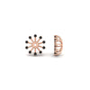 Load image into Gallery viewer, floral-halo-black-diamond-earring-jackets-for-3-carat-studs-in-rose-gold-fdear894gblackangle4-3.00ct-nl-rg?v=1762513221