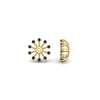 Load image into Gallery viewer, floral-halo-black-diamond-earring-jackets-for-3-carat-studs-in-yellow-gold-fdear894gblackangle4-3.00ct-nl-yg?v=1762513222