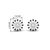 Load image into Gallery viewer, floral-halo-black-diamond-earring-jackets-for-4-carat-studs-in-white-gold-fdear894gblackangle2-4.00ct-nl-wg-hw?v=1762512708