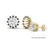 Load image into Gallery viewer, floral-halo-black-diamond-earring-jackets-for-4-carat-studs-in-yellow-gold-fdear894gblackangle3-4.00ct-nl-yg-lg1?v=1762512709