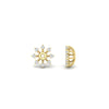 Load image into Gallery viewer, floral-halo-diamond-earring-jackets-for-1-carat-studs-in-yellow-gold-fdear894angle4-1.00ct-nl-yg?v=1762512696