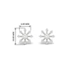 Load image into Gallery viewer, floral-halo-diamond-earring-jackets-for-2-carat-studs-in-white-gold-fdear894angle2-2.00ct-nl-wg-hw?v=1762512700