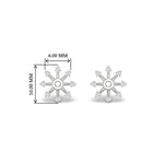 Load image into Gallery viewer, floral-halo-diamond-earring-jackets-for-2-carat-studs-in-white-gold-fdear894angle2-2.00ct-nl-wg-hw?v=1762512700
