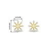 Load image into Gallery viewer, floral-halo-diamond-earring-jackets-for-2-carat-studs-in-yellow-gold-fdear894angle2-2.00ct-nl-yg-hw?v=1762512700