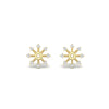 Load image into Gallery viewer, floral-halo-diamond-earring-jackets-for-2-carat-studs-in-yellow-gold-fdear894angle2-2.00ct-nl-yg?v=1762512700