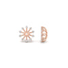 Load image into Gallery viewer, floral-halo-diamond-earring-jackets-for-3-carat-studs-in-rose-gold-fdear894angle4-3.00ct-nl-rg?v=1762513222