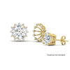 Load image into Gallery viewer, floral-halo-diamond-earring-jackets-for-4-carat-studs-in-yellow-gold-fdear894angle3-4.00ct-nl-yg?v=1762512709