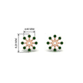 Thumbnail 29 - floral-halo-emerald-earring-jackets-for-1-carat-studs-in-rose-gold-fdear894gemgrangle2-1.00ct-nl-rg-hw?v=1762512696
