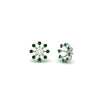 Load image into Gallery viewer, floral-halo-emerald-earring-jackets-for-1-carat-studs-in-white-gold-fdear894gemgrangle1-1.00ct-nl-wg?v=1762512696