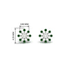Load image into Gallery viewer, floral-halo-emerald-earring-jackets-for-1-carat-studs-in-white-gold-fdear894gemgrangle2-1.00ct-nl-wg-hw?v=1762512697