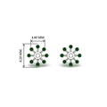 Thumbnail 65 - floral-halo-emerald-earring-jackets-for-1-carat-studs-in-white-gold-fdear894gemgrangle2-1.00ct-nl-wg-hw?v=1762512697