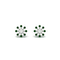 Thumbnail 64 - floral-halo-emerald-earring-jackets-for-1-carat-studs-in-white-gold-fdear894gemgrangle2-1.00ct-nl-wg?v=1762512696