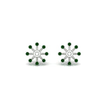 Load image into Gallery viewer, floral-halo-emerald-earring-jackets-for-2-carat-studs-in-white-gold-fdear894gemgrangle2-2.00ct-nl-wg?v=1762512700
