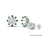 Load image into Gallery viewer, floral-halo-emerald-earring-jackets-for-2-carat-studs-in-white-gold-fdear894gemgrangle3-2.00ct-nl-wg?v=1762512700
