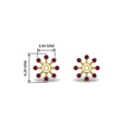 Thumbnail 89 - floral-halo-pink-sapphire-earring-jackets-for-1-carat-studs-in-yellow-gold-fdear894gsadrpiangle2-1.00ct-nl-yg-hw?v=1762512696