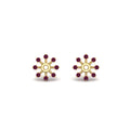 Thumbnail 88 - floral-halo-pink-sapphire-earring-jackets-for-1-carat-studs-in-yellow-gold-fdear894gsadrpiangle2-1.00ct-nl-yg?v=1762512696