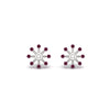 Load image into Gallery viewer, floral-halo-pink-sapphire-earring-jackets-for-2-carat-studs-in-white-gold-fdear894gsadrpiangle2-2.00ct-nl-wg?v=1762512700