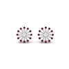 Load image into Gallery viewer, floral-halo-pink-sapphire-earring-jackets-for-4-carat-studs-in-white-gold-fdear894gsadrpiangle2-4.00ct-nl-wg?v=1762512708
