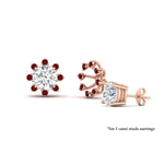 Load image into Gallery viewer, floral-halo-ruby-earring-jackets-for-1-carat-studs-in-rose-gold-fdear894grudrangle3-1.00ct-nl-rg-lg1?v=1762512696
