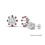 Load image into Gallery viewer, floral-halo-ruby-earring-jackets-for-2-carat-studs-in-white-gold-fdear894grudrangle3-2.00ct-nl-wg?v=1762512700
