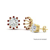 Load image into Gallery viewer, floral-halo-ruby-earring-jackets-for-3-carat-studs-in-yellow-gold-fdear894grudrangle3-3.00ct-nl-yg?v=1762513222