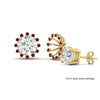 Load image into Gallery viewer, floral-halo-ruby-earring-jackets-for-4-carat-studs-in-yellow-gold-fdear894grudrangle3-4.00ct-nl-yg-lg1?v=1762512709