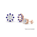 Thumbnail 8 - floral-halo-sapphire-earring-jackets-for-1-carat-studs-in-rose-gold-fdear894gsablangle3-1.00ct-nl-rg?v=1762512696