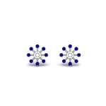 Load image into Gallery viewer, floral-halo-sapphire-earring-jackets-for-1-carat-studs-in-white-gold-fdear894gsablangle2-1.00ct-nl-wg?v=1762512696
