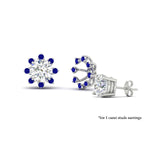 Load image into Gallery viewer, floral-halo-sapphire-earring-jackets-for-1-carat-studs-in-white-gold-fdear894gsablangle3-1.00ct-nl-wg-lg1?v=1762512696
