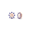 Load image into Gallery viewer, floral-halo-sapphire-earring-jackets-for-2-carat-studs-in-rose-gold-fdear894gsablangle1-2.00ct-nl-rg?v=1762512700
