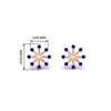 Load image into Gallery viewer, floral-halo-sapphire-earring-jackets-for-2-carat-studs-in-rose-gold-fdear894gsablangle2-2.00ct-nl-rg-hw?v=1762512700