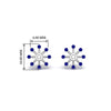 Load image into Gallery viewer, floral-halo-sapphire-earring-jackets-for-2-carat-studs-in-white-gold-fdear894gsablangle2-2.00ct-nl-wg-hw?v=1762512700
