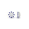 Load image into Gallery viewer, floral-halo-sapphire-earring-jackets-for-2-carat-studs-in-white-gold-fdear894gsablangle4-2.00ct-nl-wg?v=1762512700