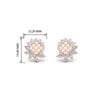 Load image into Gallery viewer, floral-halo-style-for-2-carat-ear-jacket-in-rose-gold-fdear10312angle2-2.00ct-nl-rg-hw.jpg?v=1762858832