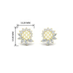 Load image into Gallery viewer, floral-halo-style-for-2-carat-ear-jacket-in-yellow-gold-fdear10312angle2-2.00ct-nl-yg-hw.jpg?v=1762858832
