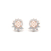 Load image into Gallery viewer, floral-halo-style-for-3-carat-ear-jacket-in-rose-gold-fdear10312angle2-3.00ct-nl-rg.jpg?v=1762859322