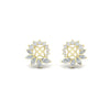 Load image into Gallery viewer, floral-halo-style-for-3-carat-ear-jacket-in-yellow-gold-fdear10312angle2-3.00ct-nl-yg.jpg?v=1762859322