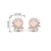 Load image into Gallery viewer, floral-halo-style-for-4-carat-ear-jacket-in-rose-gold-fdear10312angle2-4.00ct-nl-rg-hw.jpg?v=1762859614