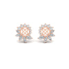 Load image into Gallery viewer, floral-halo-style-for-4-carat-ear-jacket-in-rose-gold-fdear10312angle2-4.00ct-nl-rg.jpg?v=1762859614