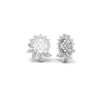 Load image into Gallery viewer, floral-halo-style-for-4-carat-ear-jacket-in-white-gold-fdear10312angle1-4.00ct-nl-wg.jpg?v=1762859614