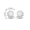 Load image into Gallery viewer, floral-halo-style-for-4-carat-ear-jacket-in-white-gold-fdear10312angle2-4.00ct-nl-wg-hw.jpg?v=1762859614