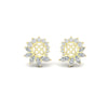 Load image into Gallery viewer, floral-halo-style-for-4-carat-ear-jacket-in-yellow-gold-fdear10312angle2-4.00ct-nl-yg.jpg?v=1762859614