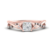 floral-natural-princess-cut-black-diamond-engagement-ring-in-rose-gold-FD9986PRRGBLACK-NL-RG