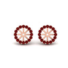 Load image into Gallery viewer, floral-ruby-earrings-jacket-for-3-carat-stud-in-rose-gold-fdear11307grudrangle1-0-65ct-nl-rg.jpg