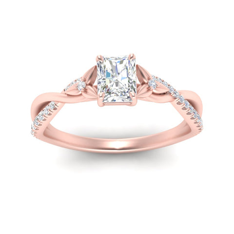 floral-style-radiant-cut-diamond-engagement-ring-in-rose-gold-FD9986RARANGLE5-NL-RG