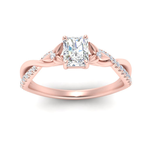 floral-style-radiant-cut-diamond-engagement-ring-in-rose-gold-FD9986RARANGLE5-NL-RG
