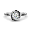 Load image into Gallery viewer, flower-halo-round-black-diamond-engagement-ring-in-white-gold-FD10073RORGBLACK-NL-WG_5e7ae337-18ae-4307-97d2-70e96be74101?v=1750409787