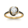 Load image into Gallery viewer, flower-halo-round-black-diamond-engagement-ring-in-yellow-gold-FD10073RORGBLACKANGLE5-NL-YG_046824fc-f9d3-4808-b6c7-8ee2f80a6042?v=1750409788